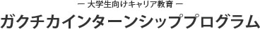 ー ⼤学⽣向けキャリア教育 ーガクチカインターンシッププログラム